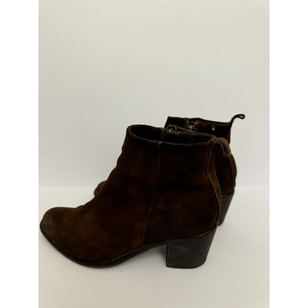 Diesel ankle boots leather brown suede sz US 7.5 EUR 38 - Picture 3 of 10